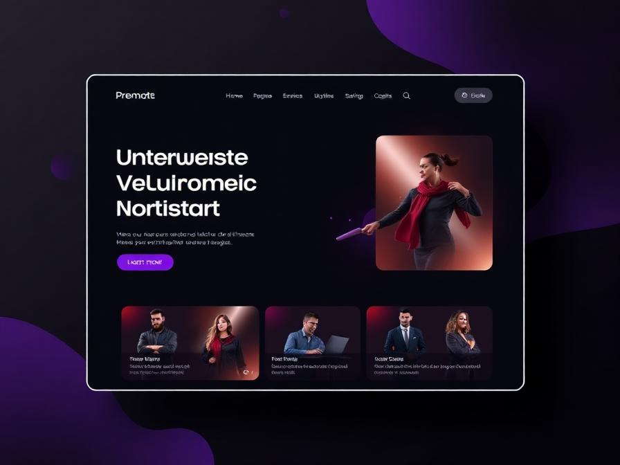 Premote — Web Design